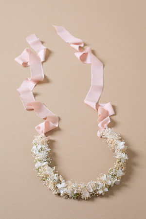 CORONIȚE FLORI USCATE - Coronita fetita flori uscate-model 8