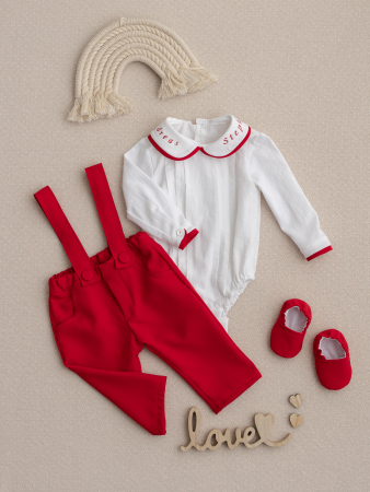 TINUTE BOTEZ BAIETEI - Costumas baietel Red Marquis