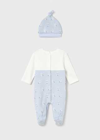 Costumas bebe baietel Blue Bunny [2]