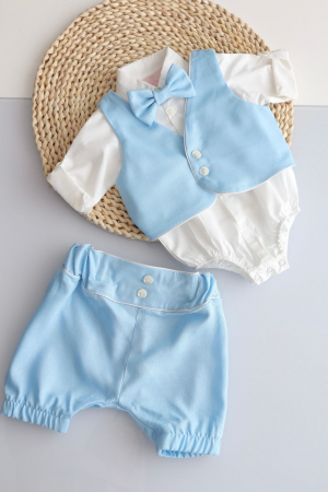 TINUTE BOTEZ BAIETEI - Costumas botez baietel Filip by LittleClaire