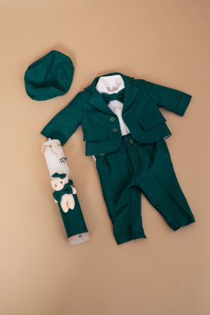 Costumas botez baietel Cezar by Little Claire [3]