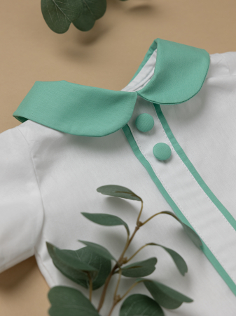 Costumas botez baietel Octavian by Little Claire [3]