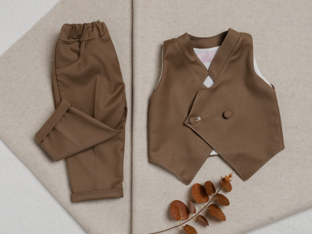 Costumas botez baietel Victor by Little Claire [2]