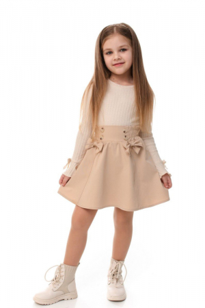 FUSTIȚE ȘI SARAFANE - Fusta pentru fetite Sabina beige