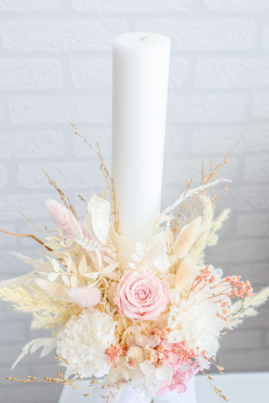 LUMANARI BOTEZ FETITE - Lumanare botez Eternity Blossom