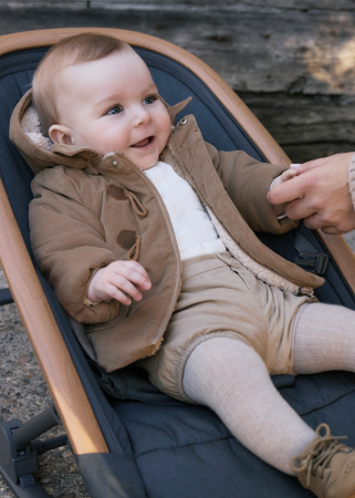 ACCESORII BAIETEI - Paltonas botez bebe baietel Brownie