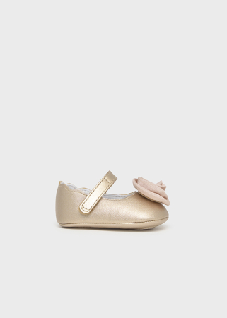 Pantofiori bebe fetita crem [3]