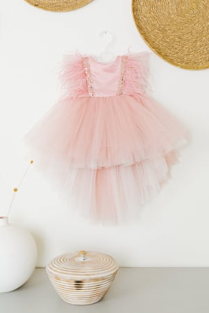 ROCHITE BOTEZ FETITE - Rochie eleganta pentru fetite Elegance