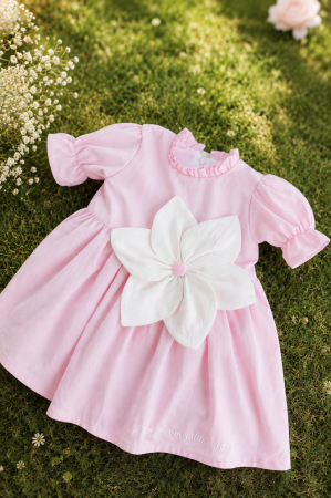 ROCHITE BOTEZ FETITE - Rochita botez Celeste -materiale premium, eleganta si confort desavarsit