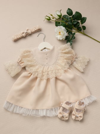 BOTEZ FETIȚE - Rochita botez premium Clarissa by Little Claire