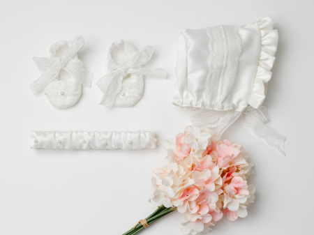 Rochita alba botez fetita Elysia by Little Claire [7]