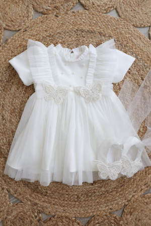 Rochita botez eleganta Odette by Little Claire [3]