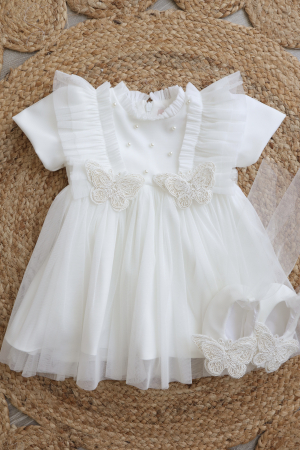 Rochita botez eleganta Odette by Little Claire [4]