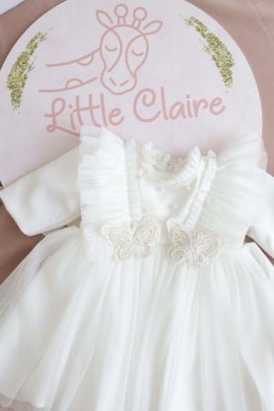 BOTEZ FETIȚE - Rochita botez eleganta Odette by Little Claire
