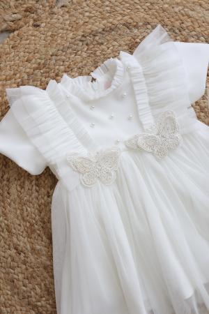Rochita botez eleganta Odette by Little Claire [7]