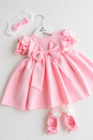 BOTEZ FETIȚE - Rochita botez Sugar Pink
