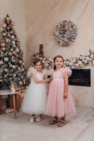 SĂRBĂTORI DE IARNĂ - Rochita eleganta fetita Mia- LittleClaire