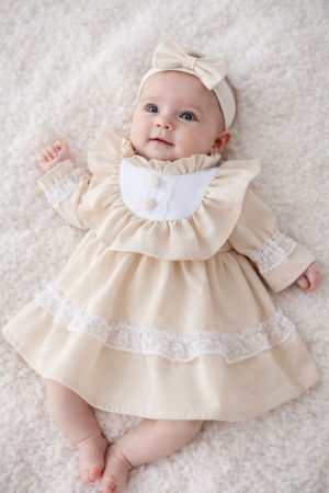 FETITE - Rochita botez fetita Estelle by Little Claire