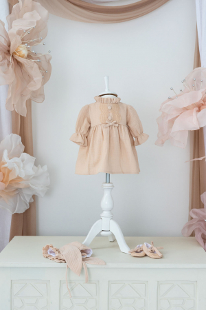 Rochita eleganta muselina fetita Ileana by Little Claire [5]