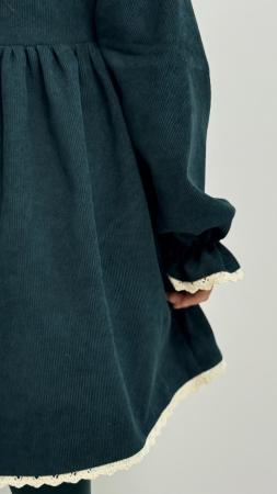 Rochita velur Linea verde smarald editie limitata [2]