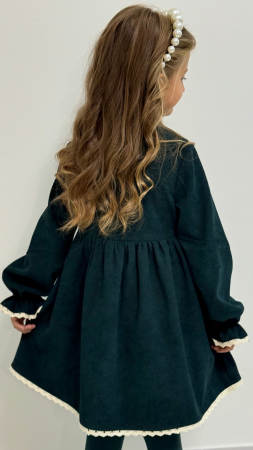 Rochita velur Linea verde smarald editie limitata [4]