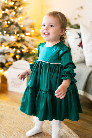 Rochita verde fetite Noel [0]