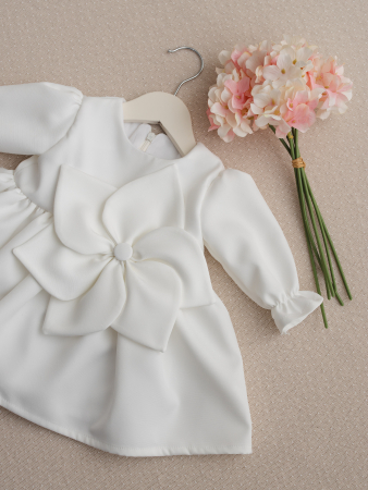 BOTEZ FETIȚE - Rochita White Blossom