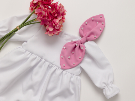 Salopeta botez fetita Annelise by Little Claire [2]