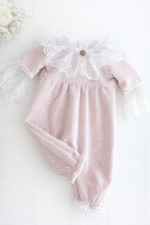 ROCHITE BOTEZ FETITE - Salopeta eleganta Rosalie Couture