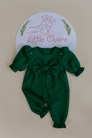 Salopeta Green Fairy cu fundita personalizabila [1]