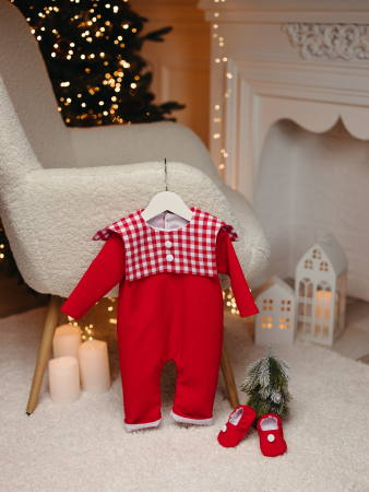 Salopetica Nicholas – farmecul Crăciunului în miniatură [2]