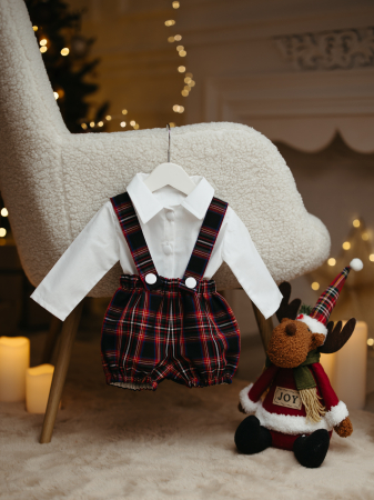 SĂRBĂTORI DE IARNĂ - Set baietel Little Santa's Helper