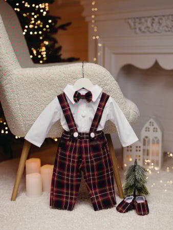 SĂRBĂTORI DE IARNĂ - Set baietel Little Santa's Helper