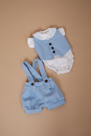 Set botez baietel Azure Elegance- varianta standard [3]