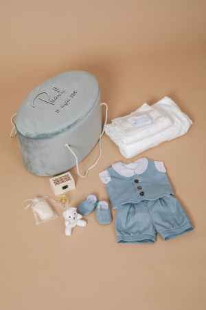 Set botez baietel Theodore- varianta bumbac standard [2]