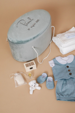 Set botez baietel Theodore- varianta bumbac standard [3]