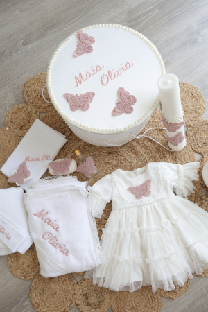 Set Botez Fetiță Fluturi Irina - Little Claire [4]