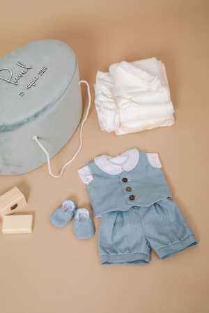 Set botez complet Theodore- varianta muselina [4]