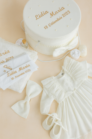 TRUSOURI BOTEZ FETITE - Set trusou botez fete Anastasia