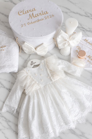 TRUSOURI BOTEZ FETITE - Set trusou botez fete Anastasia