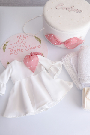 TRUSOURI BOTEZ FETITE - Set complet botez fetita Juliette by Little Claire