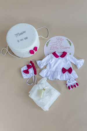 BOTEZ FETIȚE - Set botez fetita Naomi by Little Claire