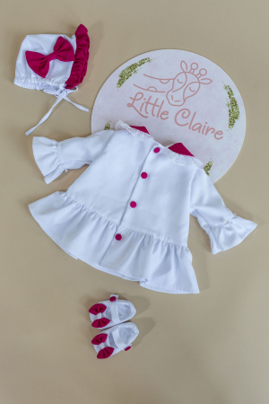 Set botez fetita Naomi by Little Claire [4]