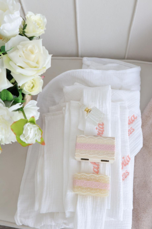 Set botez fetita alb Talia [12]
