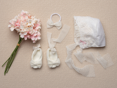 Set botez fetiță – Trusou personalizat & rochiță Isadora- Little Claire [11]