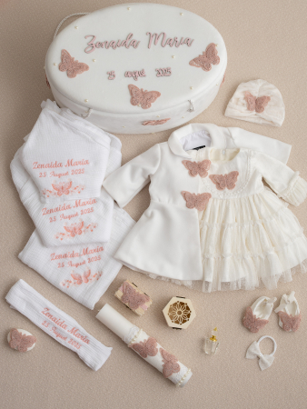 TRUSOURI BOTEZ FETITE - Set botez fetita trusou si rochita Irina