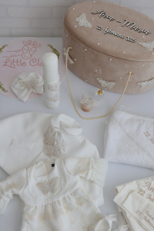 Set botez complet fetita fluturasi Mara by Little Claire [1]
