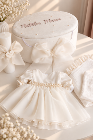 TRUSOURI BOTEZ FETITE - Set botez Precious Moments by Little Claire