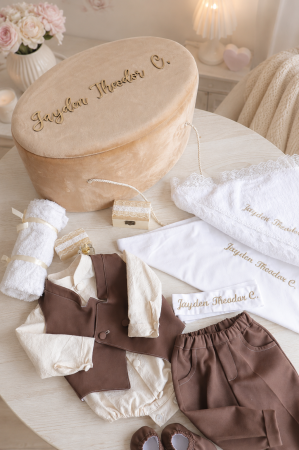 SETURI BOTEZ BAIETEI - set botez baietel Victor by Little Claire
