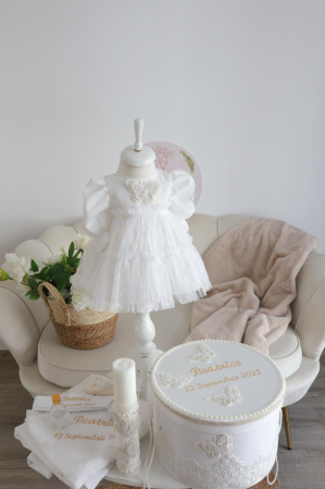 TRUSOURI BOTEZ FETITE - Set complet botez fetita Hazel